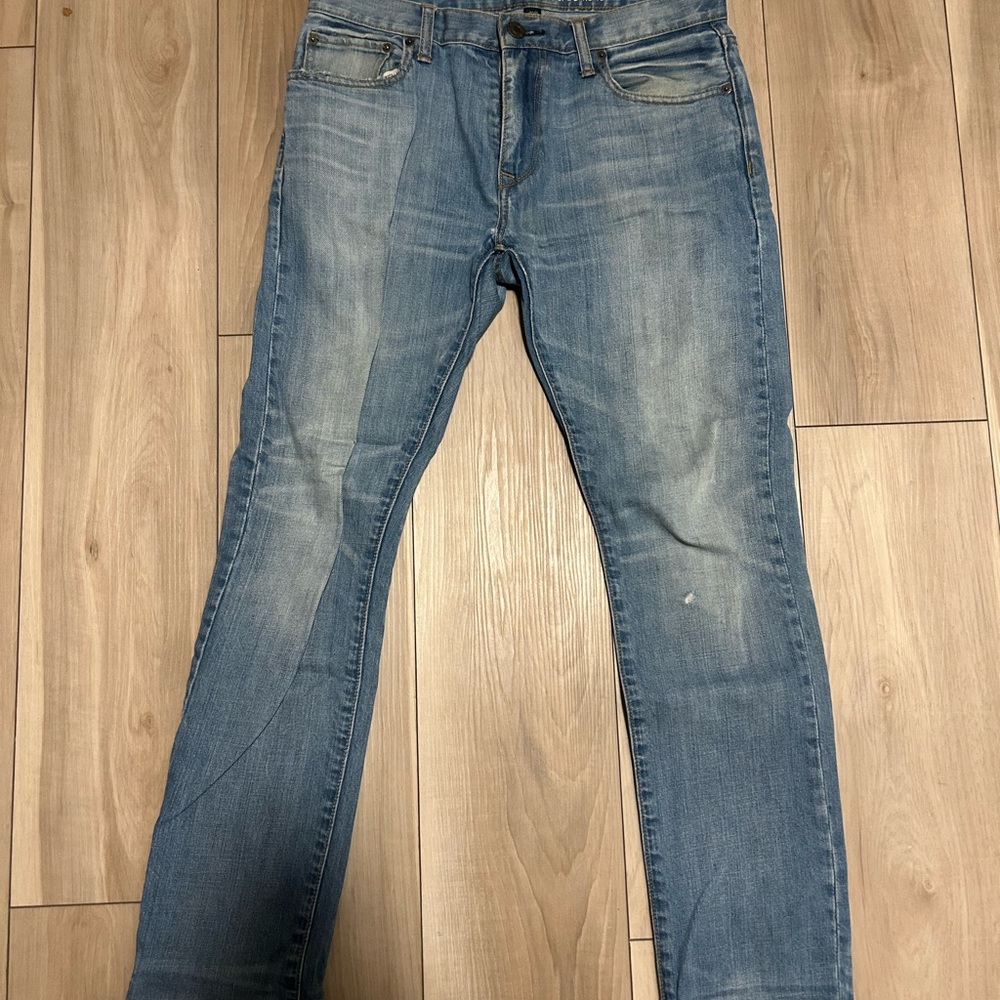 GAP Men's Light Blue Straight Jeans